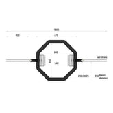 Barra Hexagonal Olímpica OSB-PRO
